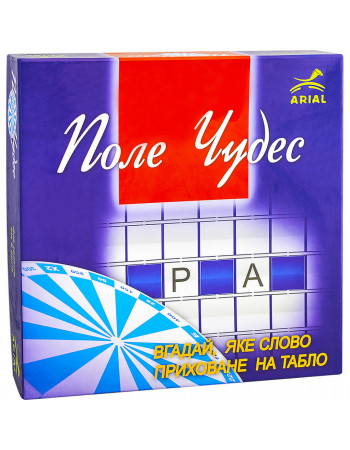 Настільна гра Поле чудес Arial 910237 укр. мовою