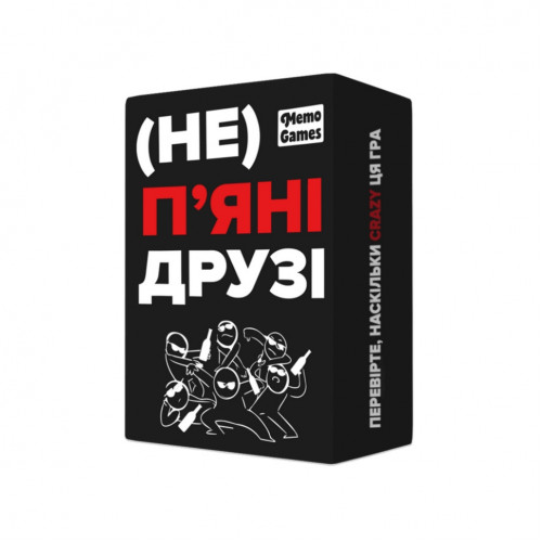 Настольная игра '(Не)пьяные друзья' 0030MG 180 карточек