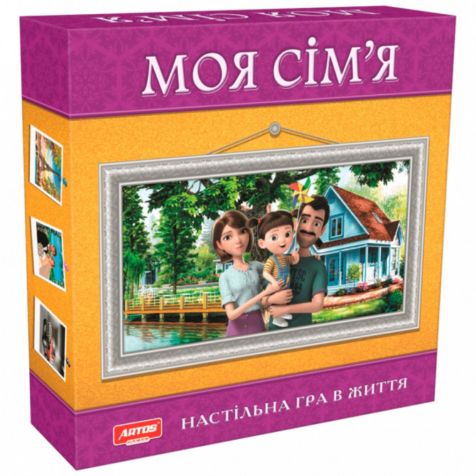 Настільна гра 'Моя сім'я' 0765ATS укр. мовою