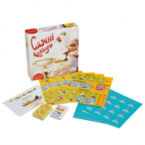 Детская настольная игра «Вкусные цвета» 320053