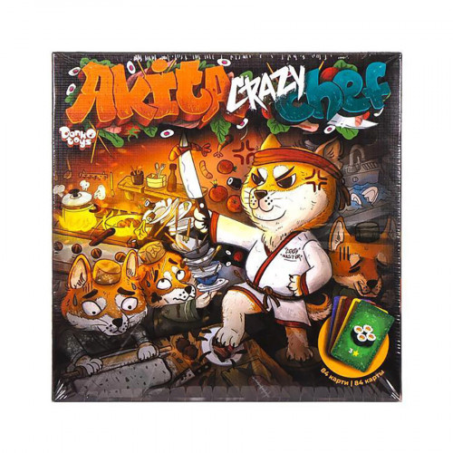 Настольная игра 'Akita Crazy Chef' G-ACC-01-01 с песочными часами