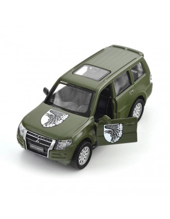 Автомодель серии 'Шевроны Героев' Mitsubishi Pajero 4WD Tubro '93 ОМБр' 250283M