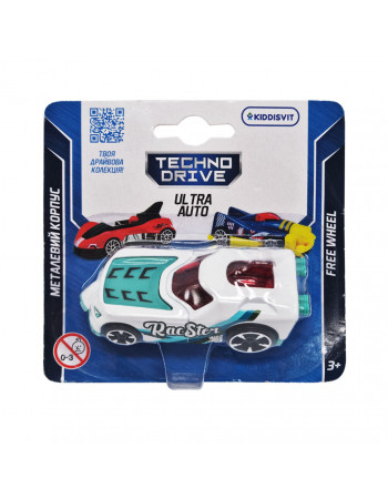 Игровая мини-машинка Ultra Auto TechnoDrive 250321W-8 металлический корпус