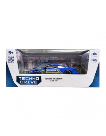 Машинка инерционная Mercedes-AMG C63 DTM TechnoDrive 250355 масштаб 1:43
