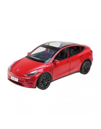 Модель автомобиля 'Tesla model Y' AP7711(Red) масштаб 1:24