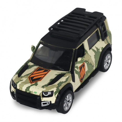 Автомодель серии 'Шевроны Героев' Land Rover Defender 110 '3 ОШБр' TechnoDrive 250363M2 масштаб 1:39