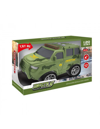 Детская военная машинка «City Series ARMY» 661-043D свет, музыка