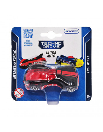 Игровая мини-машинка Ultra Auto TechnoDrive 250321W-9 металлический корпус