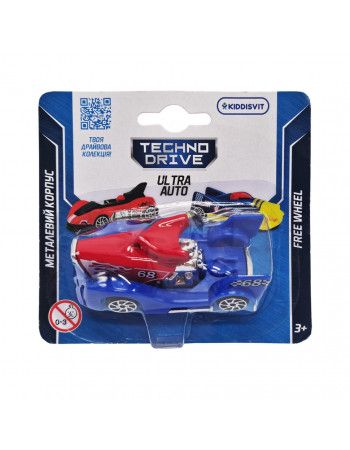 Игровая мини-машинка Ultra Auto TechnoDrive 250321W-7 металлический корпус