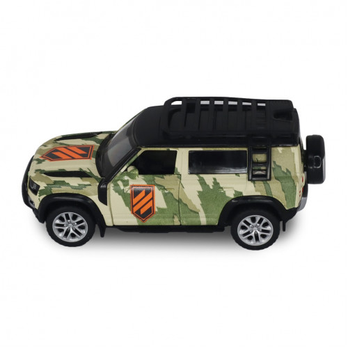 Автомодель серии 'Шевроны Героев' Land Rover Defender 110 '3 ОШБр' TechnoDrive 250363M2 масштаб 1:39