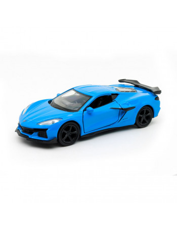 Машинка инерционная Chevrolet Corvette Z06 2023 TechnoDrive 250383W(Blue) масштаб 1:43