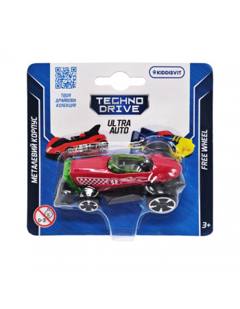 Игровая мини-машинка Ultra Auto TechnoDrive 250321W-5 металлический корпус