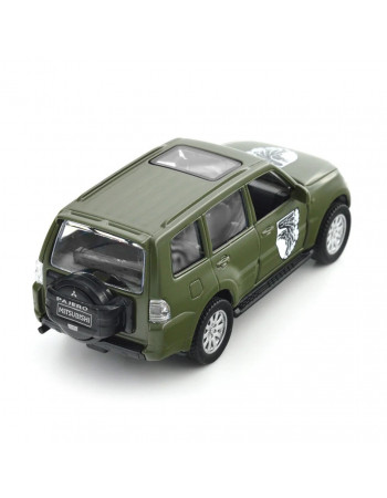 Автомодель серии 'Шевроны Героев' Mitsubishi Pajero 4WD Tubro '93 ОМБр' 250283M