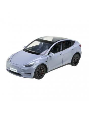 Модель автомобиля 'Tesla model Y' AP7711(Grey) масштаб 1:24