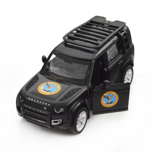 Автомодель серии 'Шевроны Героев' Land Rover Defender 110 'ГУР МО' 250364M