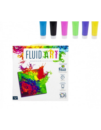Набір креативної творчості 'Fluid ART' FA-01-01-2-3-4-5, 5 видів  (FA-01-05)