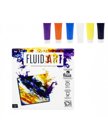 Набор креативного творчества 'Fluid ART' FA-01-01-2-3-4-5, 5 видов FA-01-01