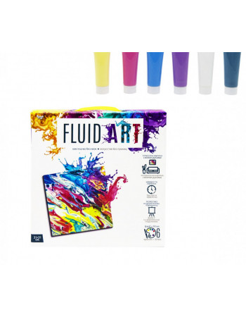 Набір креативної творчості 'Fluid ART' FA-01-01-2-3-4-5, 5 видів  (FA-01-04)