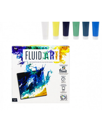Набір креативної творчості 'Fluid ART' FA-01-01-2-3-4-5, 5 видів  (FA-01-02)