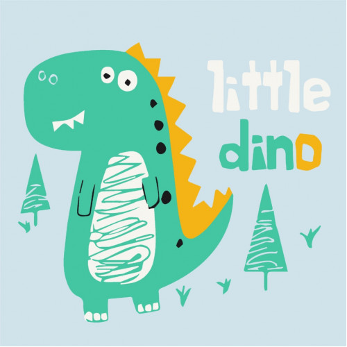 Роспись на холсте 'Little dino' Art Craft 15008-AC 30х30 см