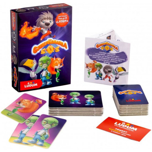 Настольная игра 'Суперкоманда' LS3046-52 украинский язык