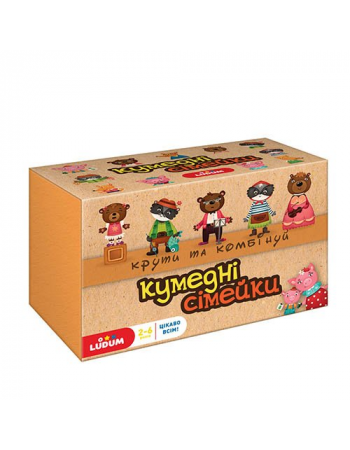 Настольная Игра 'Забавные семейки' Ludum LD1049-56