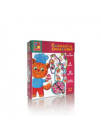 Настольная игра 'Сладкие вкусности' Vladi Toys VT1804-42 (укр)