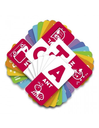 Настольная обучающая игра ABC rainbow 360050, 44 карточки