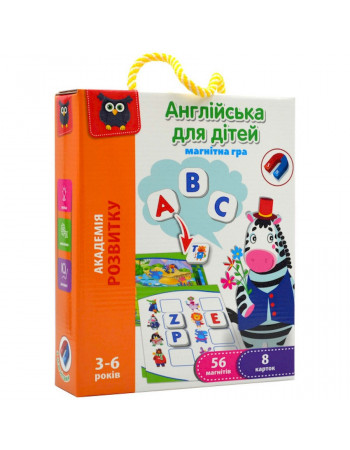 Игра развивающая 'Английский для детей' VT5411-09 магнитная