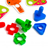 Гра-конструктор 'Fisher-Price. Maxi болтики' Vladi Toys VT2905-23 Укр