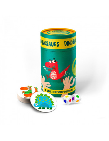 Настольная игра DoDo Динозавры 300207, 27 карточек