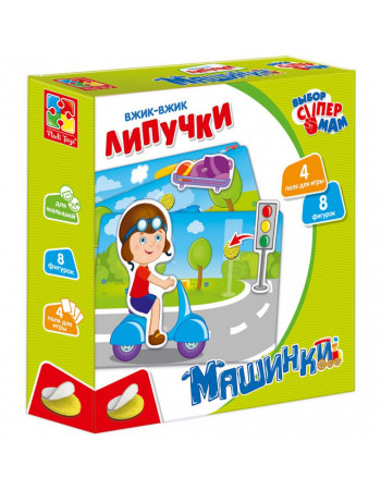 Детская настольная игра 'Вжик-вжик Липучки' VT1302-21 от 3 лет