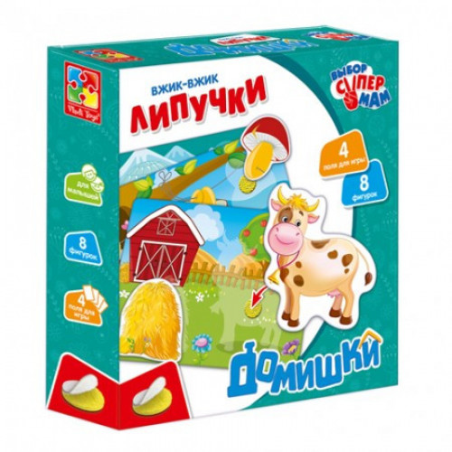 Детская настольная игра 'Вжик-вжик' VT1302-24 на липучках
