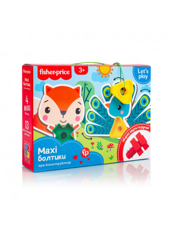 Гра-конструктор 'Fisher-Price. Maxi болтики' Vladi Toys VT2905-23 Укр