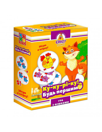 Игра настольная 'Ку-ку-ре-ку!' Vladi Toys VT8025-08 VT8025-08 укр