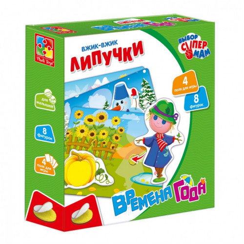 Детская настольная игра 'Вжик-вжик' VT1302-23 на липучках
