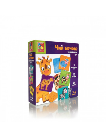 Развивающая игра 'Чей бочек?' Vladi Toys VT1804-43 (укр)