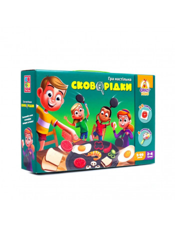Настольная игра на скорость Сковородки VT2309-01 на укр. языке