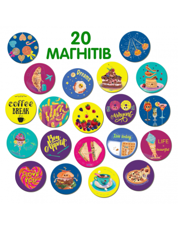 Набор магнитов  Magdum ML 4031-53 EN 'Happy moments'