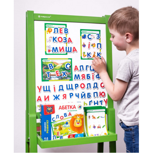 Азбука на магнитах VT5411-03 на укр. языке