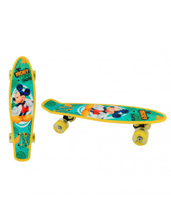 Пенні борд 'Міккі Маус' Bambi SC195603 колеса зі світлом, 56 см