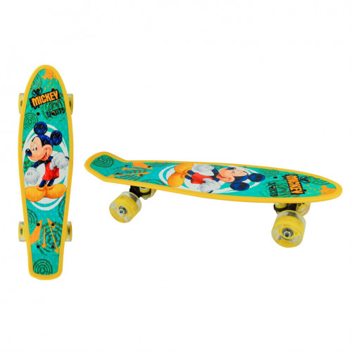 Пенні борд 'Міккі Маус' Bambi SC195603 колеса зі світлом, 56 см