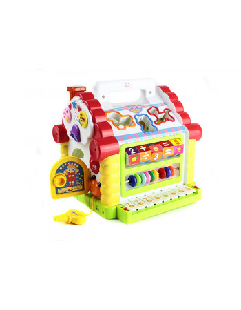 Развивающая игра-сортер 'Теремок' Limo Toy 9196 Рзаноцветный