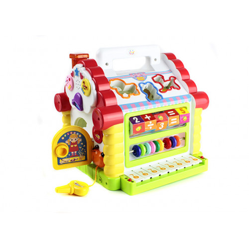 Развивающая игра-сортер 'Теремок' Limo Toy 9196 Рзаноцветный