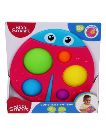 Детская сенсорная игрушка 'Божья коровка Пум-пум' KIDDI SMART 4520-KS