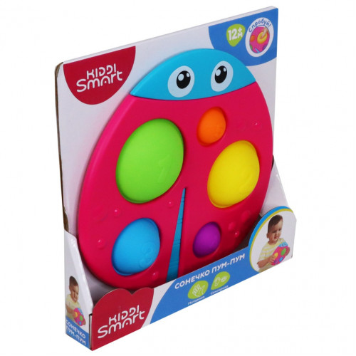 Детская сенсорная игрушка 'Божья коровка Пум-пум' KIDDI SMART 4520-KS