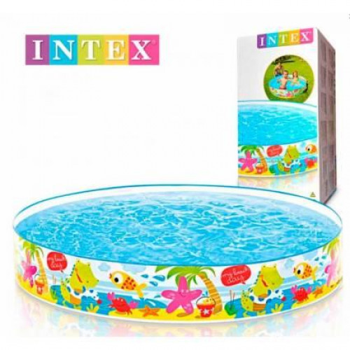Басейн каркасний 'Веселий пляж' Intex (152-25 см, 450 л) арт. 56451 NP