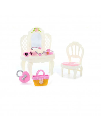 Набір меблів із фігуркою зайчика 'Спальня' (аналог Sylvanian Families) арт. 6616