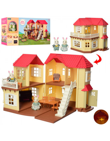 Ляльковий будинок 'Happy Family' (аналог Sylvanian Families) арт. S 01