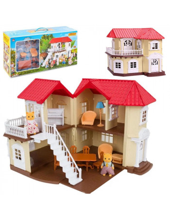 Ляльковий будинок 'Happy Family' (аналог Sylvanian Families) арт. 012-01